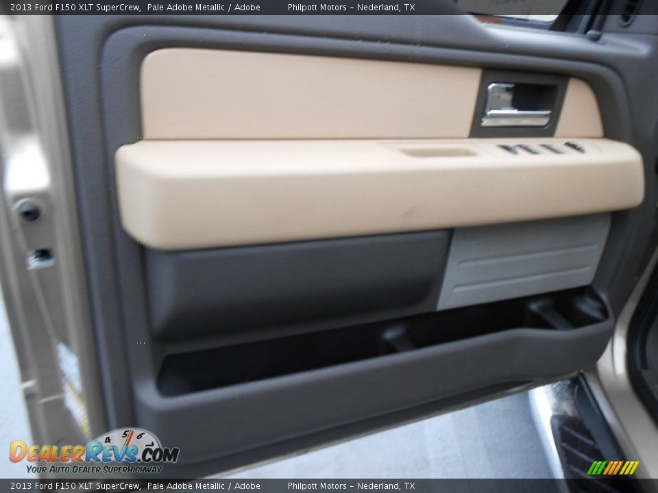 2013 Ford F150 XLT SuperCrew Pale Adobe Metallic / Adobe Photo #22