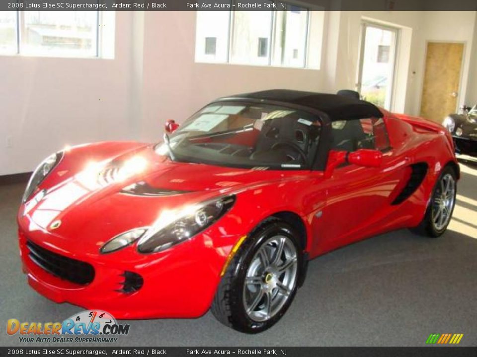 2008 Lotus Elise SC Supercharged Ardent Red / Black Photo #3