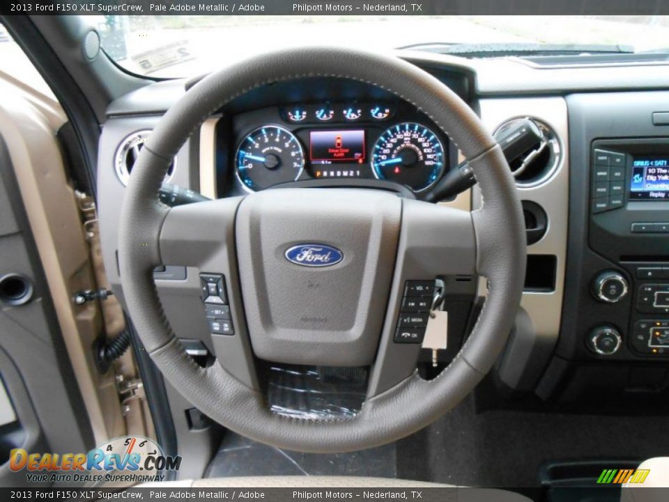2013 Ford F150 XLT SuperCrew Pale Adobe Metallic / Adobe Photo #29