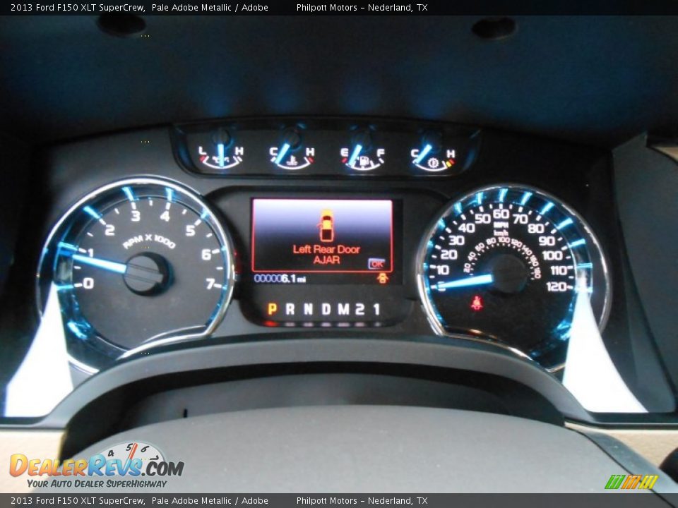 2013 Ford F150 XLT SuperCrew Pale Adobe Metallic / Adobe Photo #30