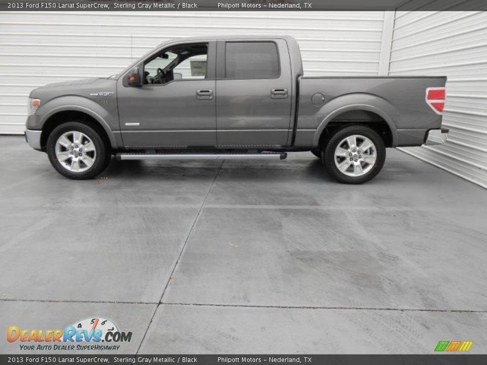 Sterling Gray Metallic 2013 Ford F150 Lariat SuperCrew Photo #6