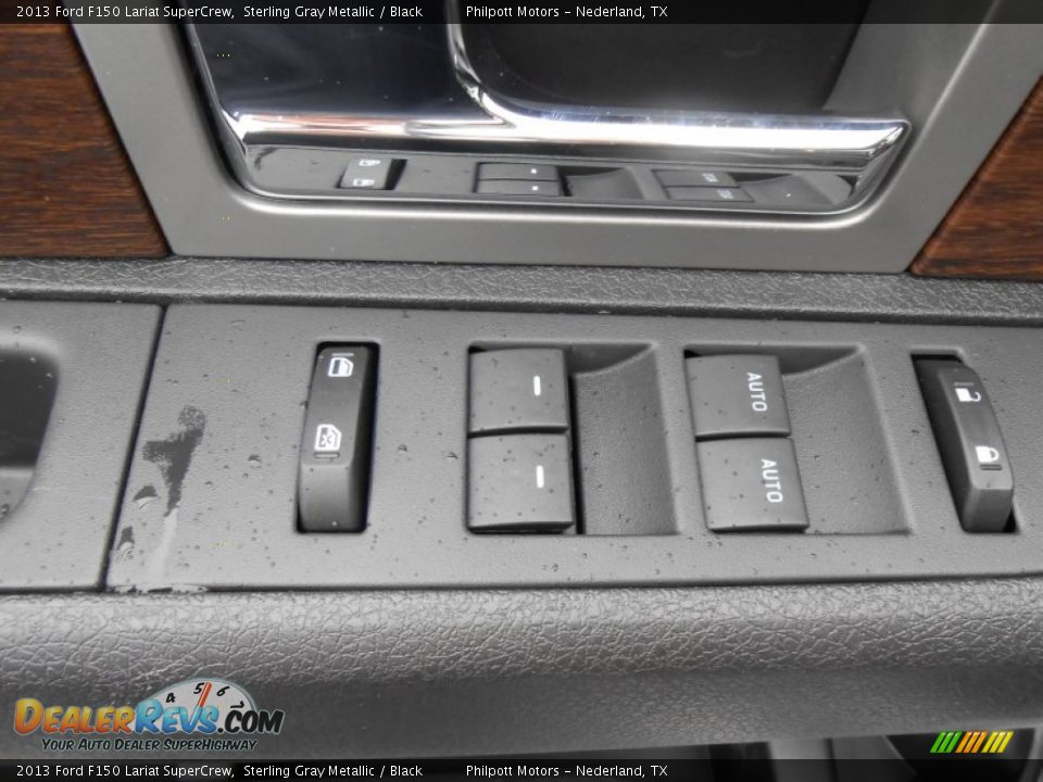 2013 Ford F150 Lariat SuperCrew Sterling Gray Metallic / Black Photo #23