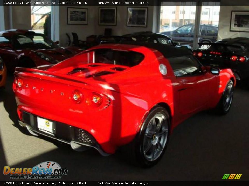 2008 Lotus Elise SC Supercharged Ardent Red / Black Photo #6