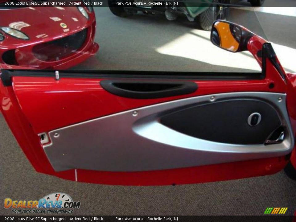 2008 Lotus Elise SC Supercharged Ardent Red / Black Photo #7