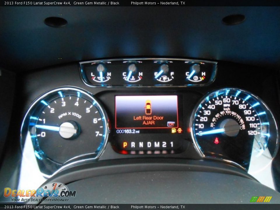 2013 Ford F150 Lariat SuperCrew 4x4 Gauges Photo #32