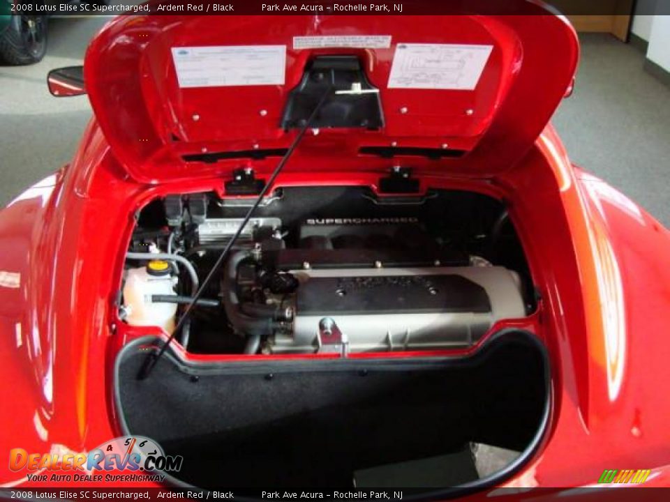 2008 Lotus Elise SC Supercharged Ardent Red / Black Photo #15