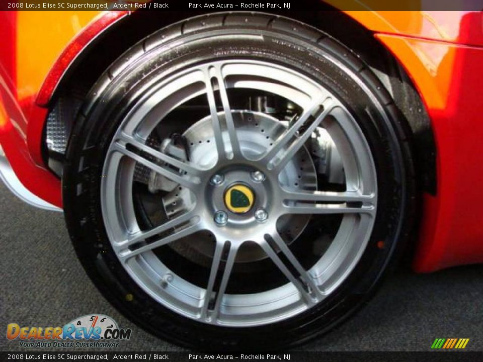 2008 Lotus Elise SC Supercharged Ardent Red / Black Photo #16