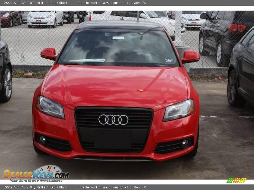 2009 Audi A3 2.0T Brilliant Red / Black Photo #3