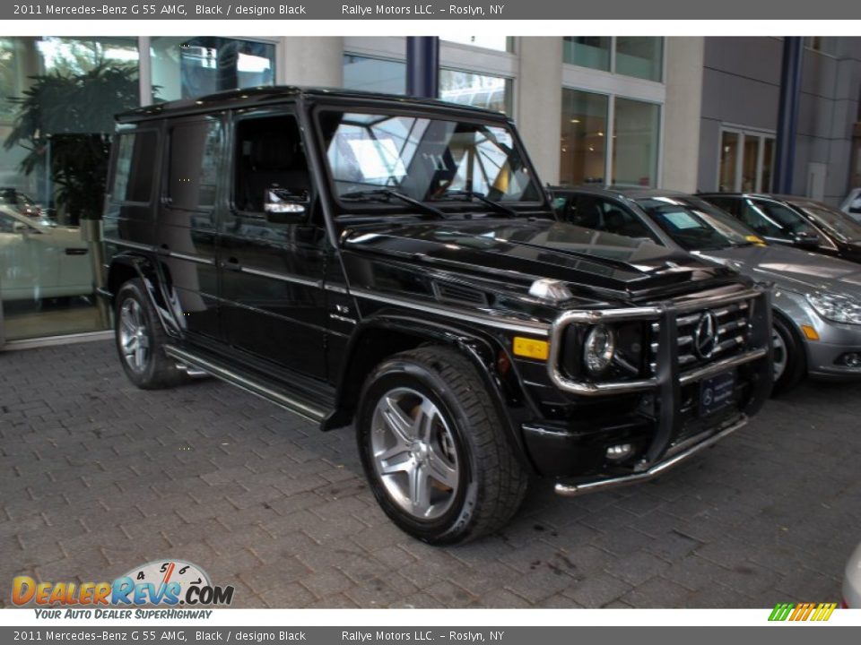 2011 Mercedes-Benz G 55 AMG Black / designo Black Photo #3