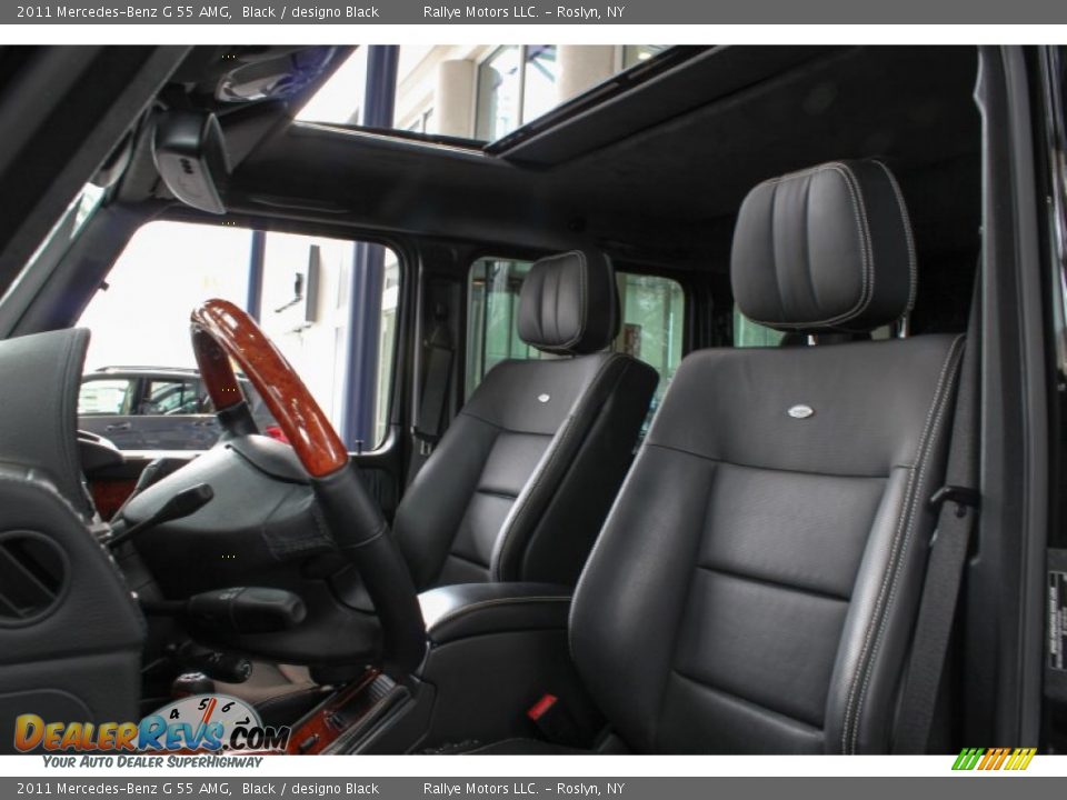 2011 Mercedes-Benz G 55 AMG Black / designo Black Photo #8