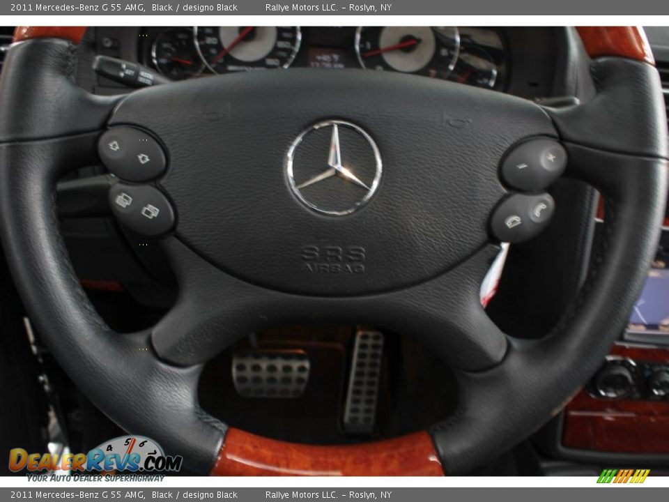 2011 Mercedes-Benz G 55 AMG Black / designo Black Photo #12
