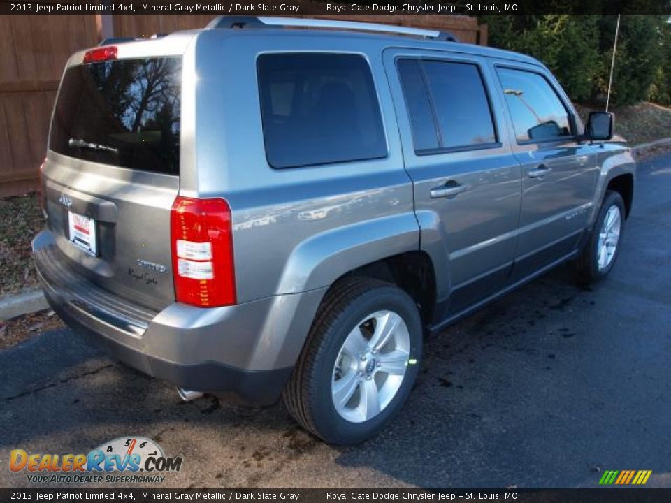 2013 Jeep Patriot Limited 4x4 Mineral Gray Metallic / Dark Slate Gray Photo #3