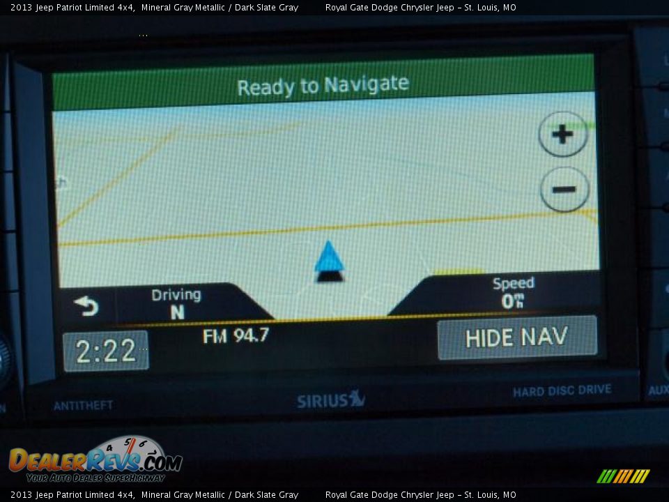 Navigation of 2013 Jeep Patriot Limited 4x4 Photo #7