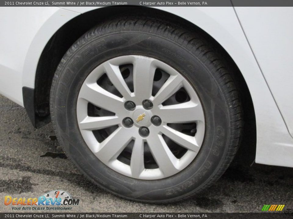 2011 Chevrolet Cruze LS Summit White / Jet Black/Medium Titanium Photo #3