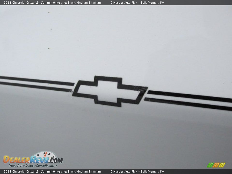 2011 Chevrolet Cruze LS Summit White / Jet Black/Medium Titanium Photo #8