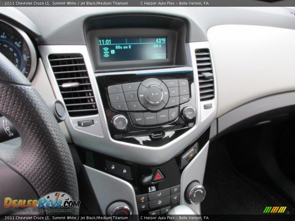2011 Chevrolet Cruze LS Summit White / Jet Black/Medium Titanium Photo #16