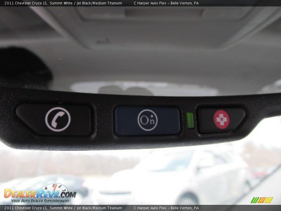 2011 Chevrolet Cruze LS Summit White / Jet Black/Medium Titanium Photo #18