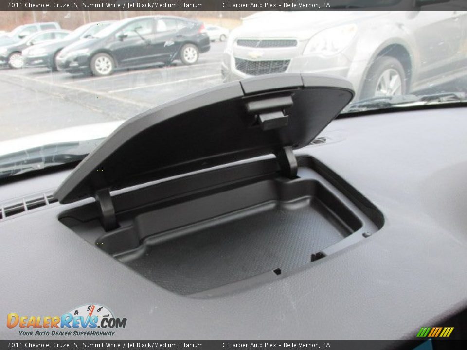 2011 Chevrolet Cruze LS Summit White / Jet Black/Medium Titanium Photo #19