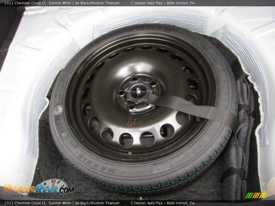 2011 Chevrolet Cruze LS Summit White / Jet Black/Medium Titanium Photo #21