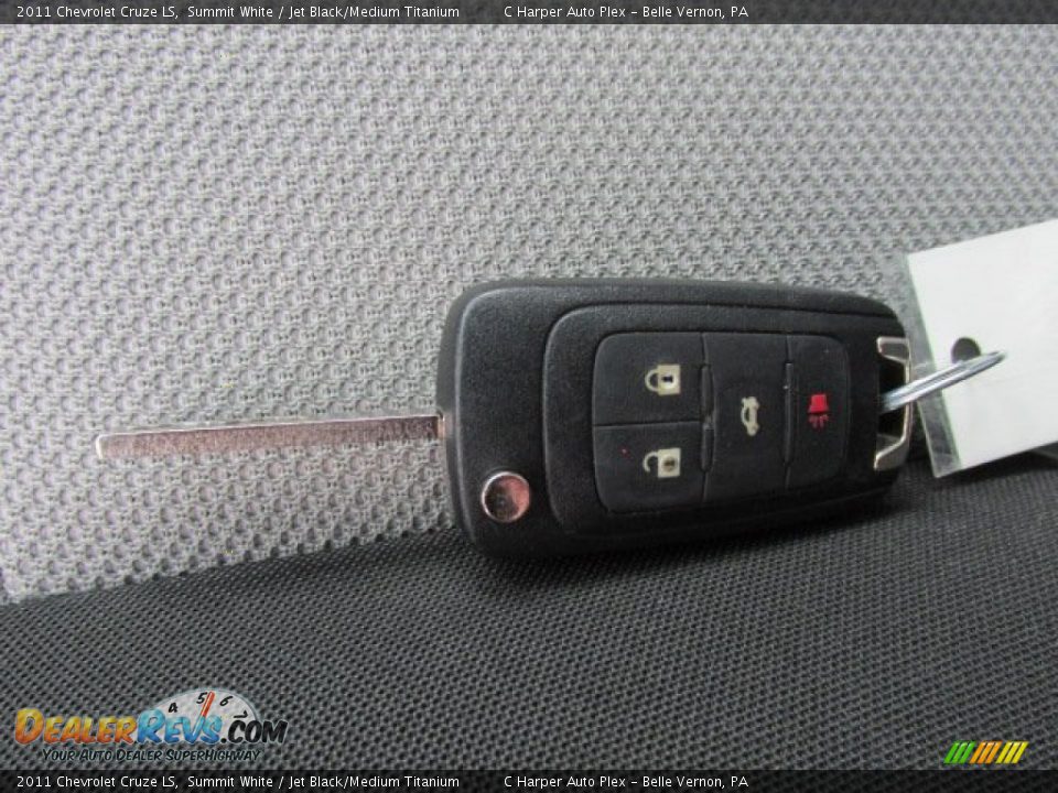 2011 Chevrolet Cruze LS Summit White / Jet Black/Medium Titanium Photo #22