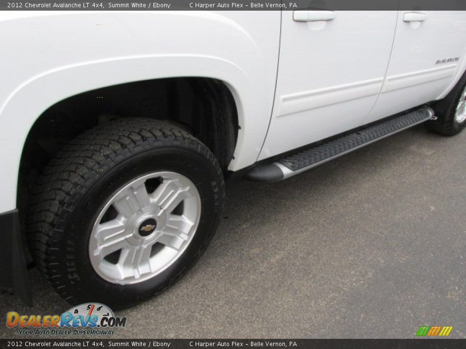 2012 Chevrolet Avalanche LT 4x4 Summit White / Ebony Photo #3