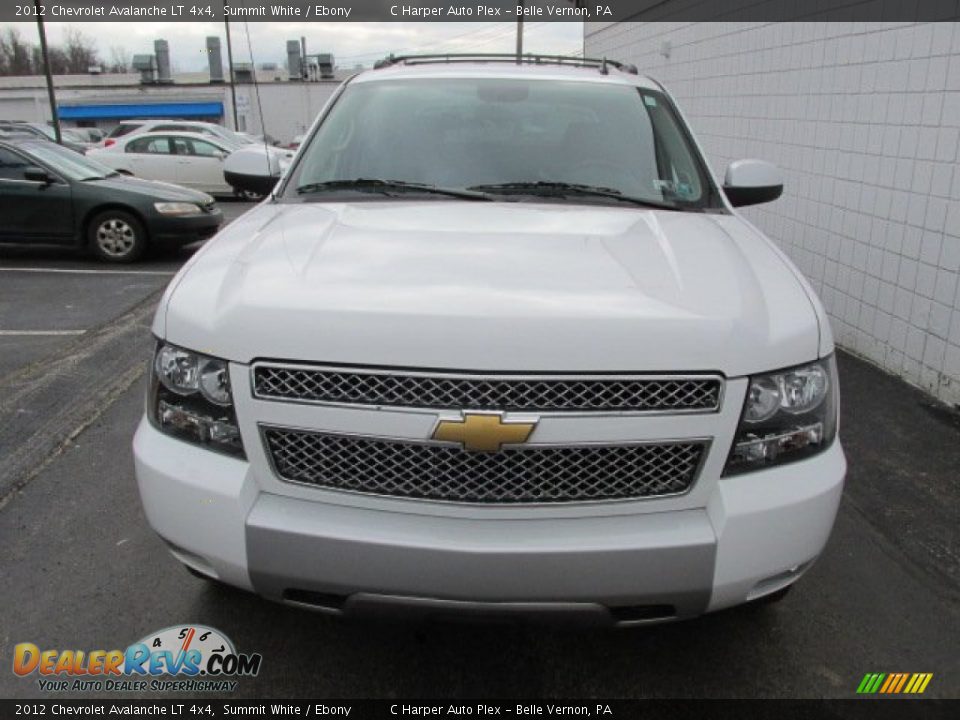 2012 Chevrolet Avalanche LT 4x4 Summit White / Ebony Photo #6