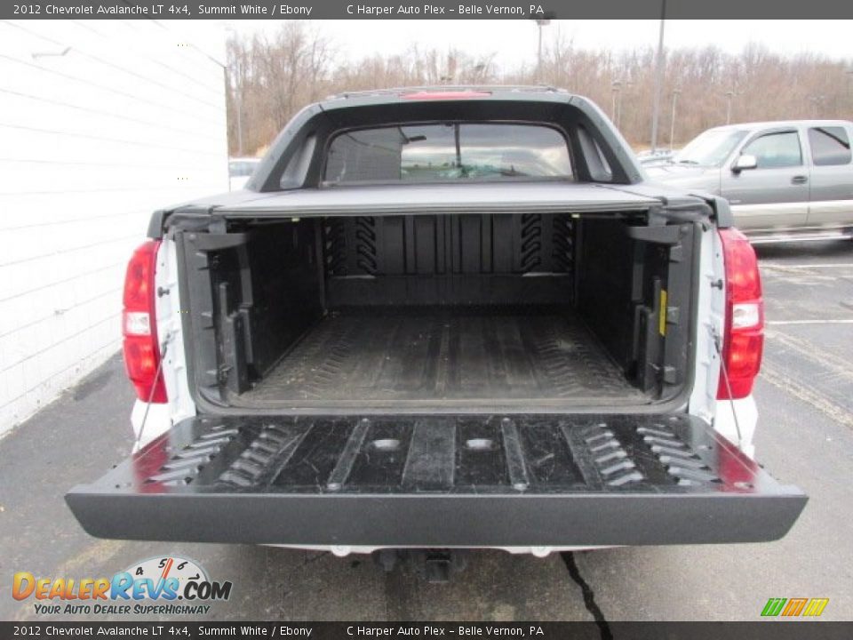 2012 Chevrolet Avalanche LT 4x4 Summit White / Ebony Photo #11