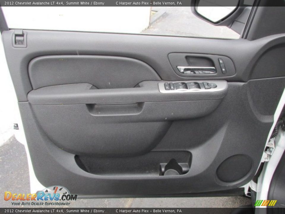 2012 Chevrolet Avalanche LT 4x4 Summit White / Ebony Photo #17