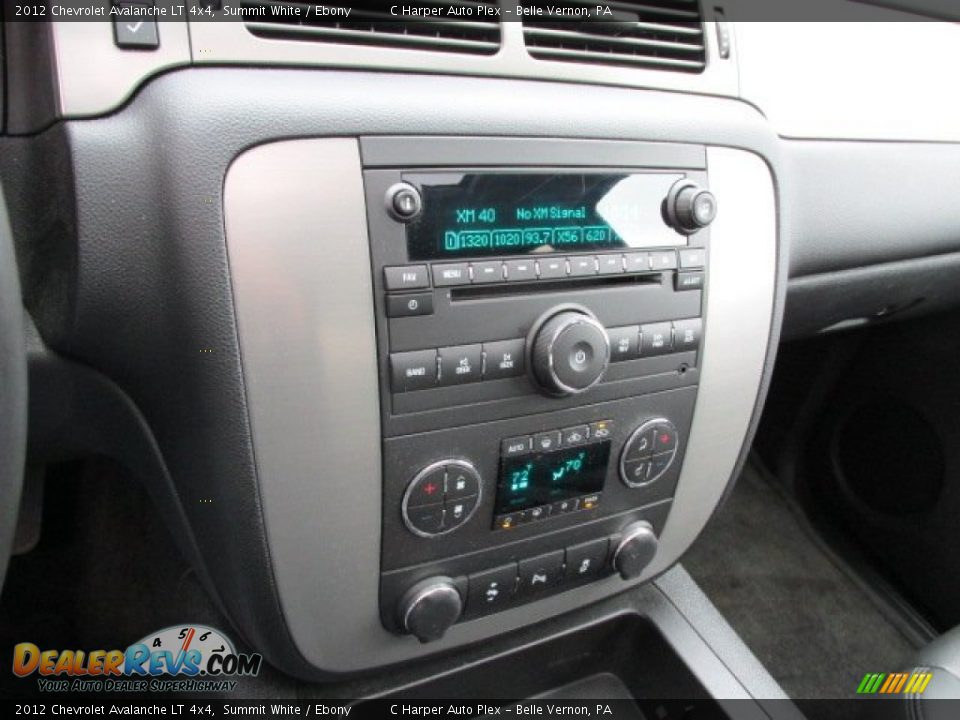 2012 Chevrolet Avalanche LT 4x4 Summit White / Ebony Photo #19