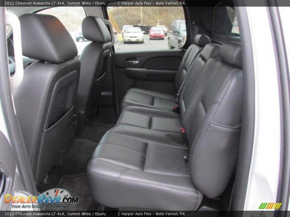 2012 Chevrolet Avalanche LT 4x4 Summit White / Ebony Photo #22