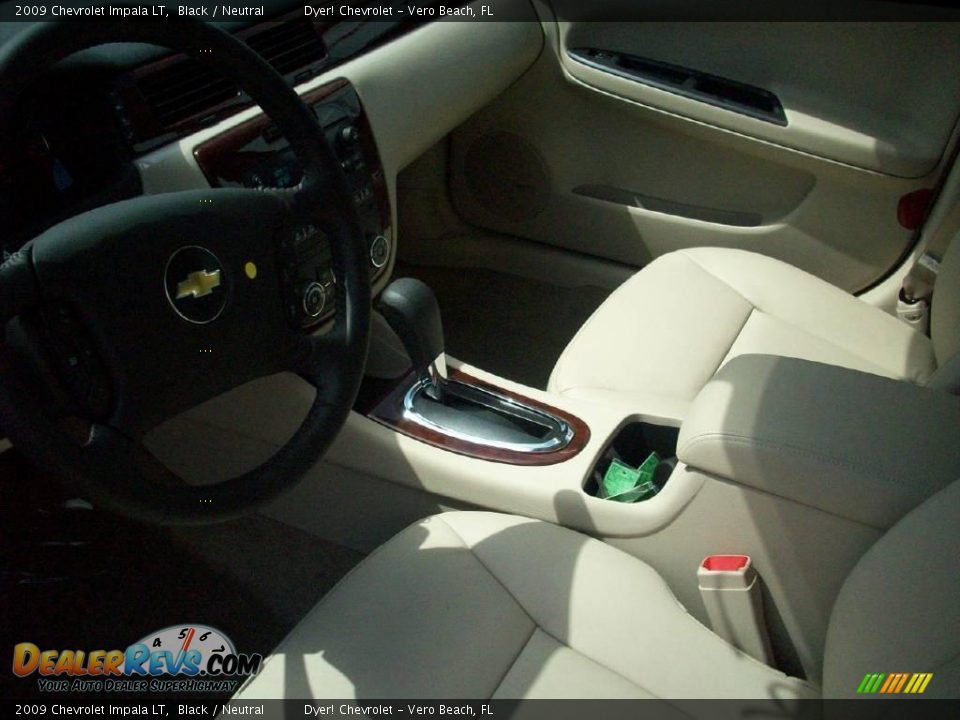2009 Chevrolet Impala LT Black / Neutral Photo #3