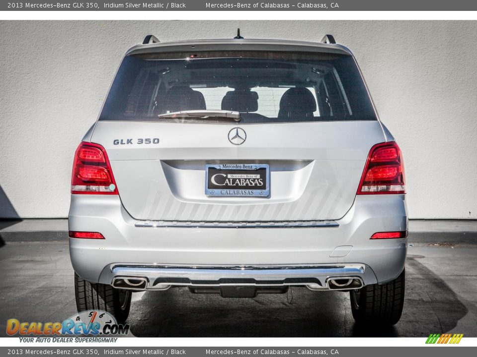2013 Mercedes-Benz GLK 350 Iridium Silver Metallic / Black Photo #3
