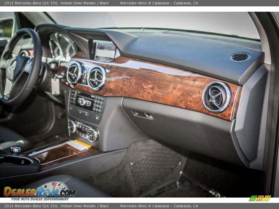 2013 Mercedes-Benz GLK 350 Iridium Silver Metallic / Black Photo #8