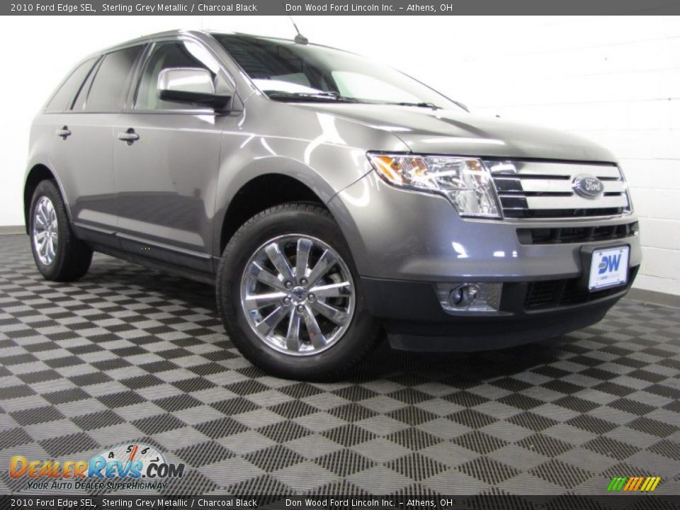 2010 Ford Edge SEL Sterling Grey Metallic / Charcoal Black Photo #1