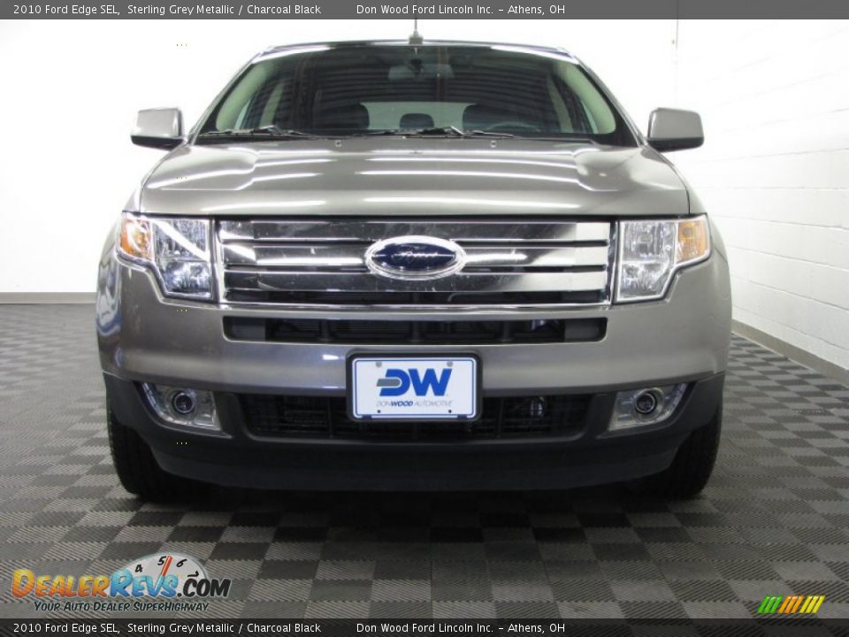 2010 Ford Edge SEL Sterling Grey Metallic / Charcoal Black Photo #2