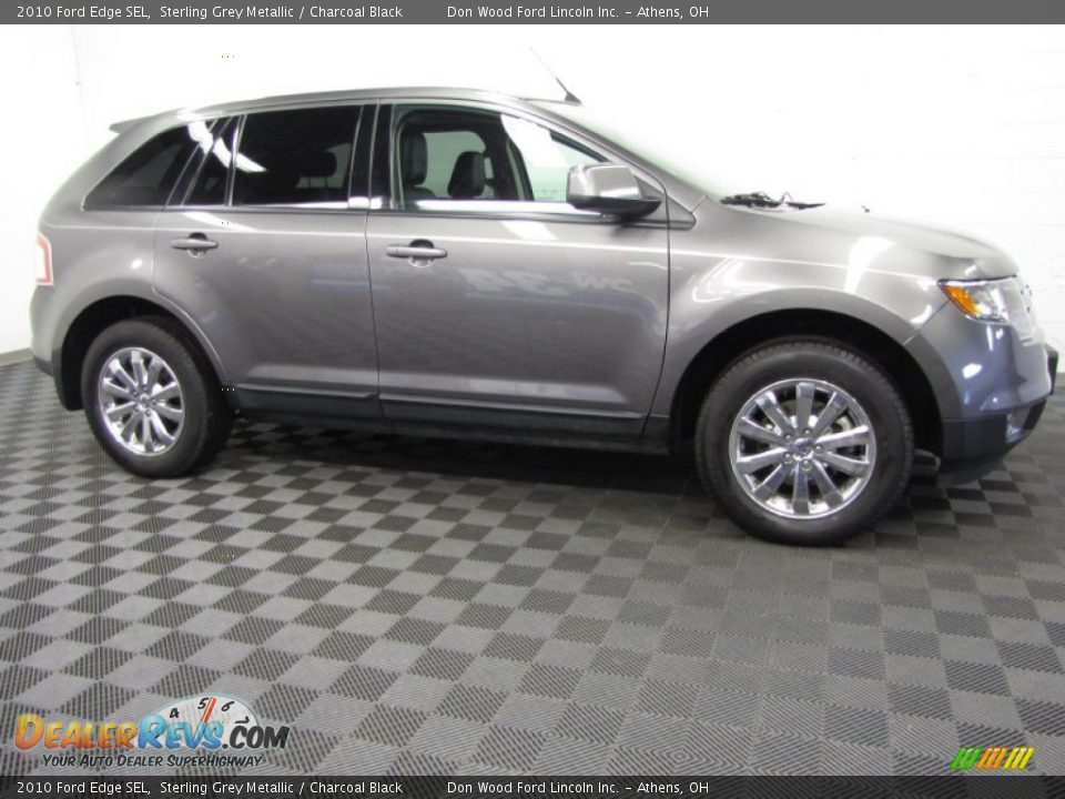 2010 Ford Edge SEL Sterling Grey Metallic / Charcoal Black Photo #3