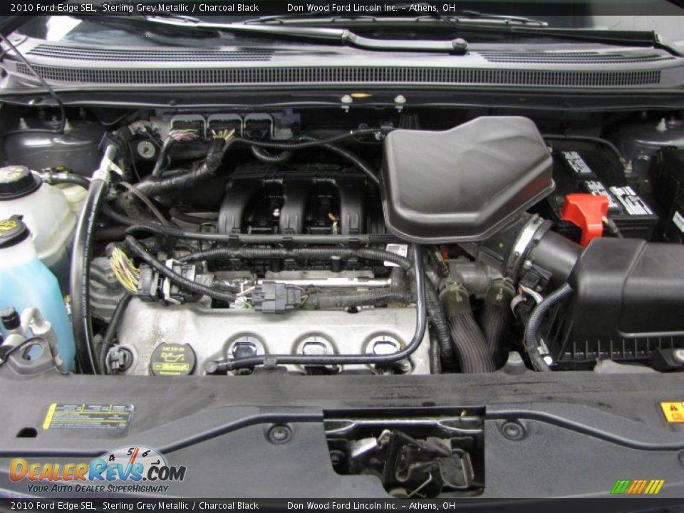 2010 Ford Edge SEL Sterling Grey Metallic / Charcoal Black Photo #7