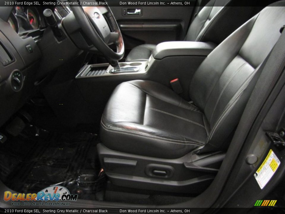 2010 Ford Edge SEL Sterling Grey Metallic / Charcoal Black Photo #8