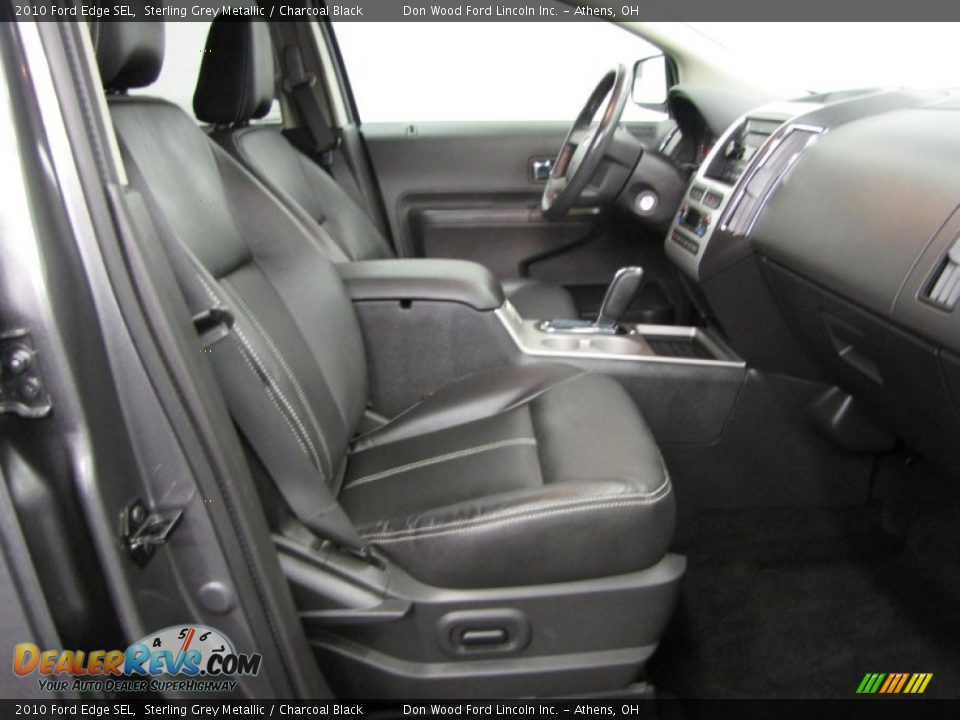 2010 Ford Edge SEL Sterling Grey Metallic / Charcoal Black Photo #10