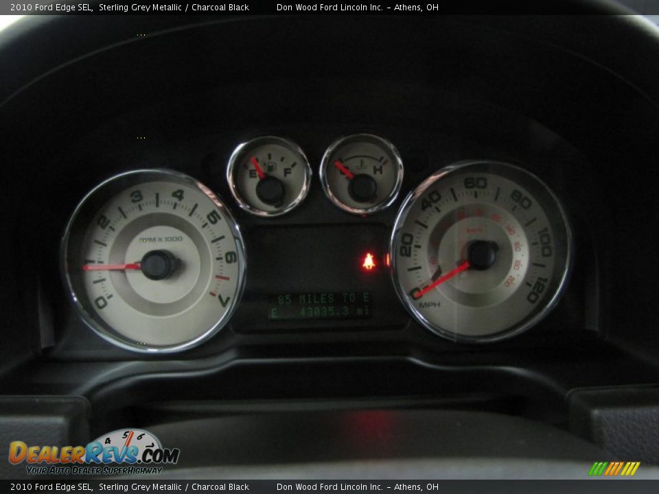2010 Ford Edge SEL Sterling Grey Metallic / Charcoal Black Photo #20