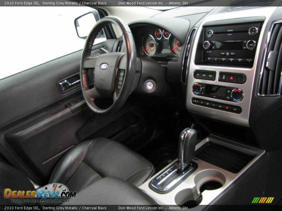 2010 Ford Edge SEL Sterling Grey Metallic / Charcoal Black Photo #23