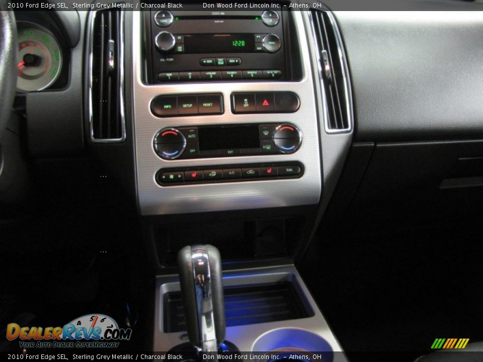 2010 Ford Edge SEL Sterling Grey Metallic / Charcoal Black Photo #24