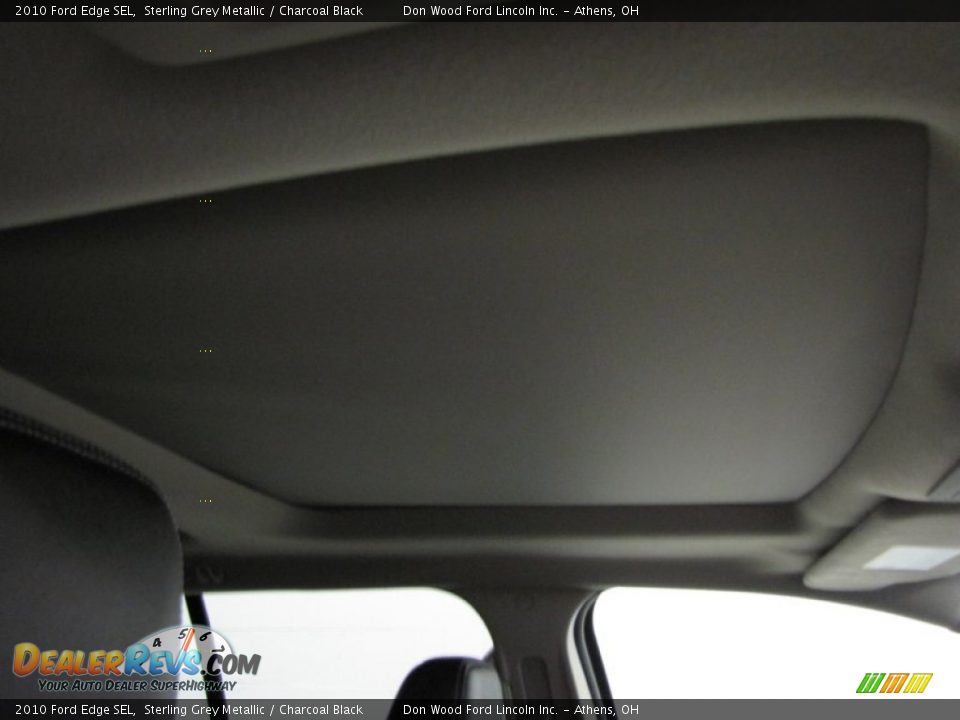 2010 Ford Edge SEL Sterling Grey Metallic / Charcoal Black Photo #25