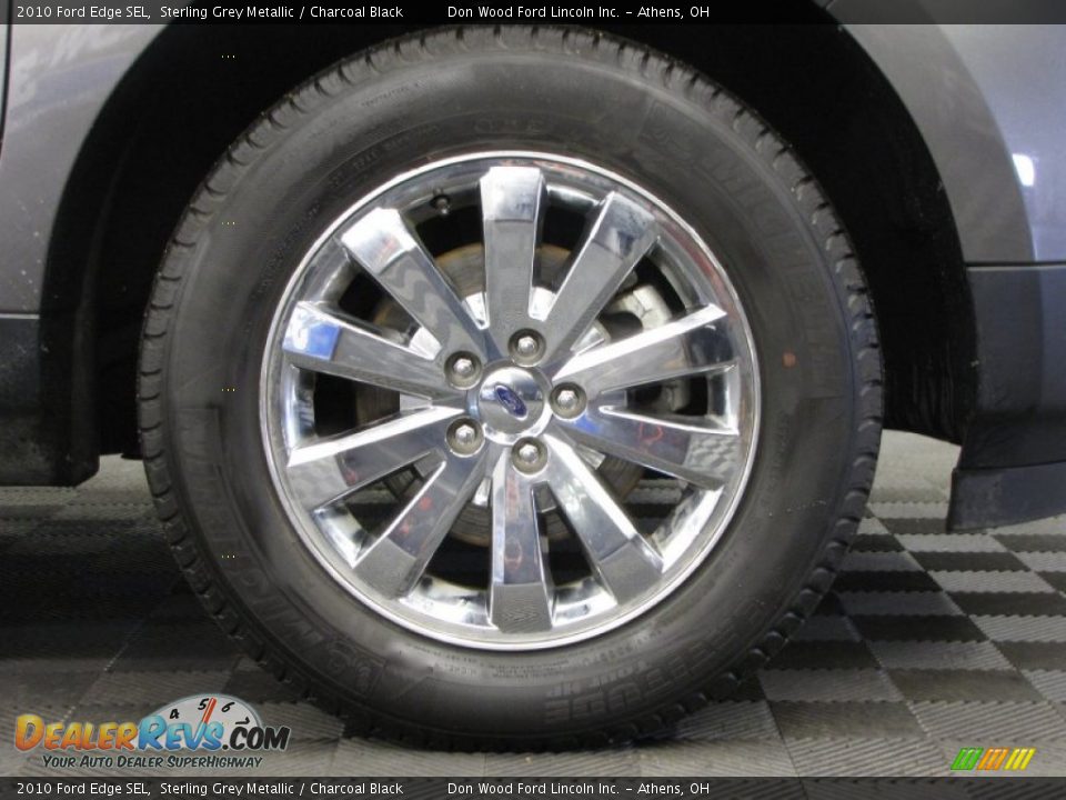 2010 Ford Edge SEL Sterling Grey Metallic / Charcoal Black Photo #26