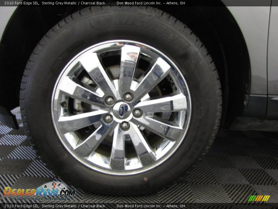2010 Ford Edge SEL Sterling Grey Metallic / Charcoal Black Photo #29