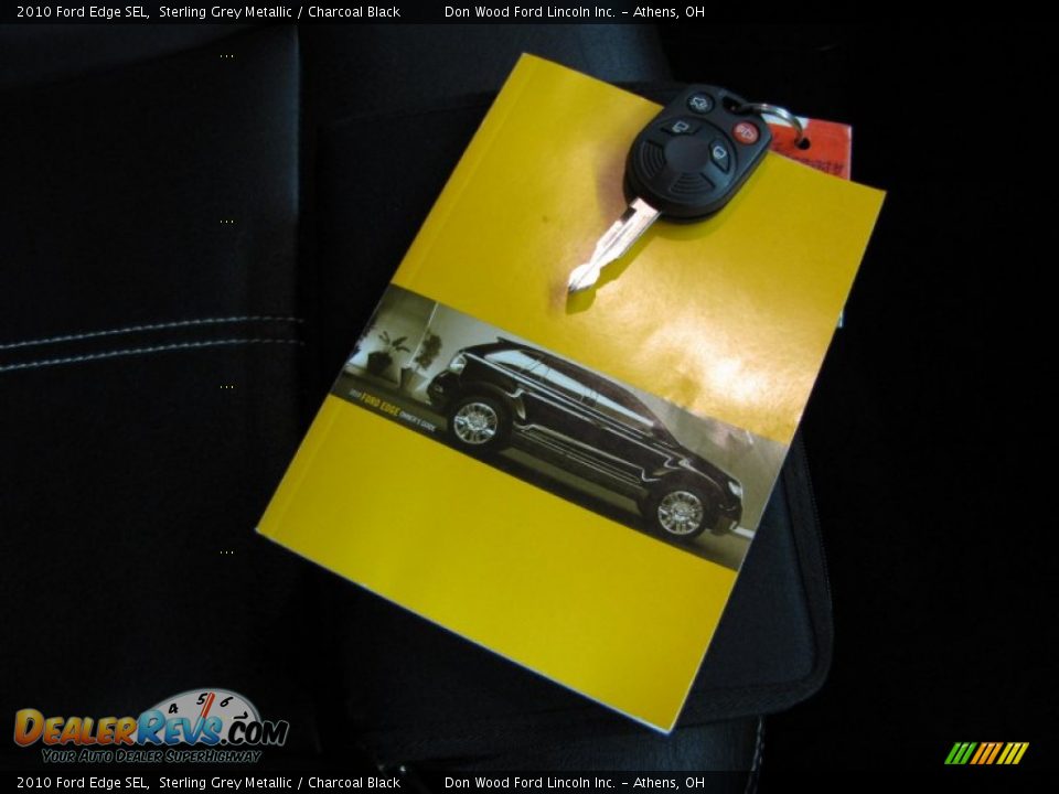 2010 Ford Edge SEL Sterling Grey Metallic / Charcoal Black Photo #31
