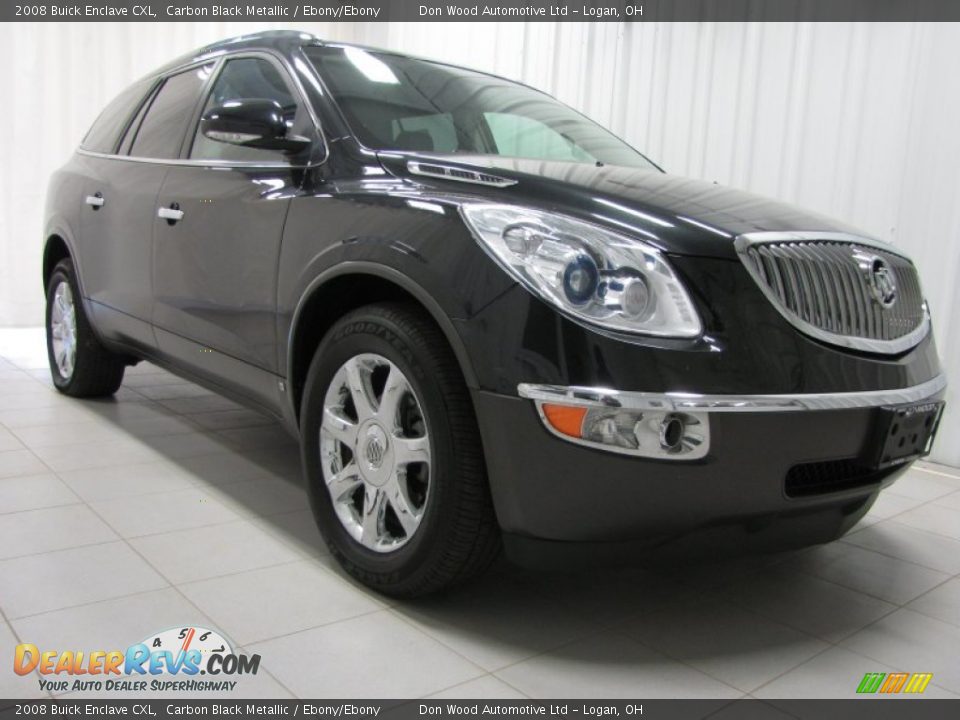 2008 Buick Enclave CXL Carbon Black Metallic / Ebony/Ebony Photo #1