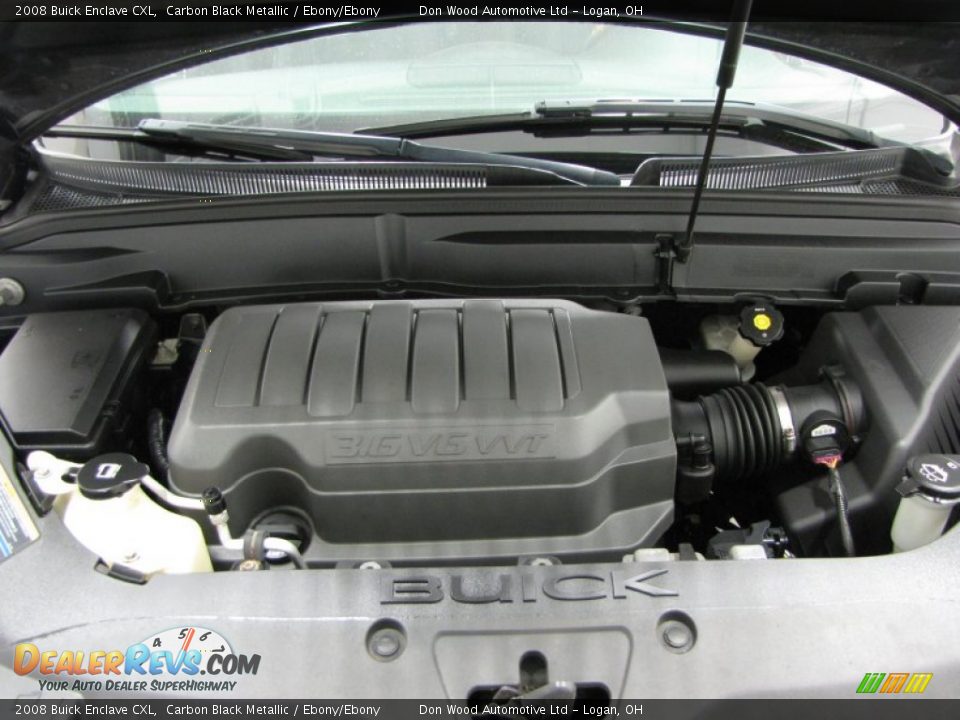 2008 Buick Enclave CXL Carbon Black Metallic / Ebony/Ebony Photo #5