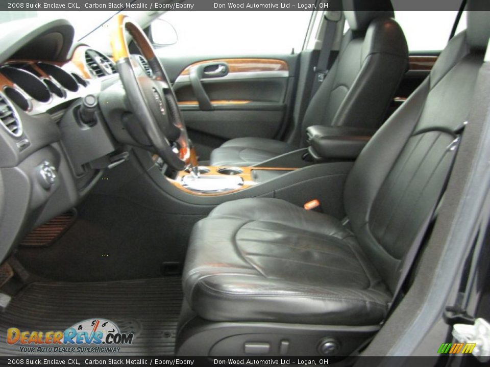 2008 Buick Enclave CXL Carbon Black Metallic / Ebony/Ebony Photo #6