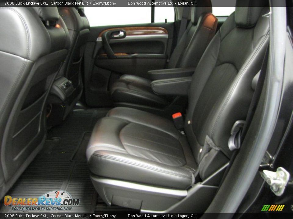 2008 Buick Enclave CXL Carbon Black Metallic / Ebony/Ebony Photo #7